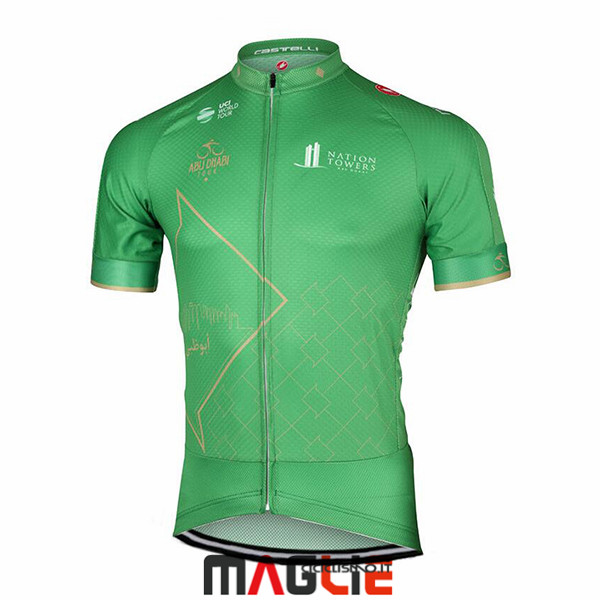 Maglia Abu Dhabi Tour 2017 Verde - Clicca l'immagine per chiudere